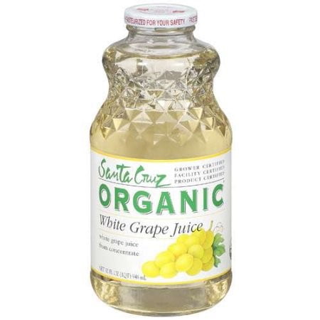 Santa Cruz Gluten-Free Organic White Grape Juice, 32 Fl. (Best Organic Grape Juice)