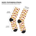 thumbnail image 3 of Pofeuu Maple Leaf Print Crew Socks, Adult Running Hiking Socks for Youth and Adult, 3 of 7