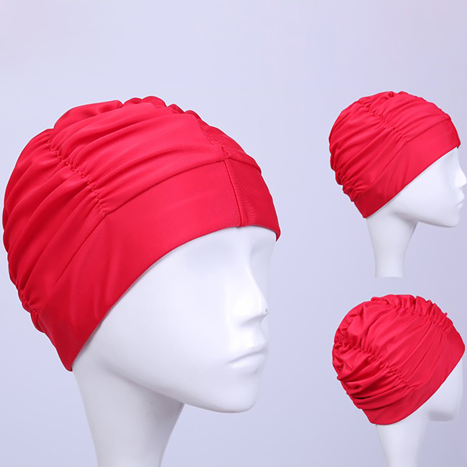 STEADY Women's Fashion Pleated Comfortable Large Size Spa Long Hair