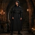 thumbnail image 6 of Adult Halloween Priest Robe Costume, Medieval Monk Inspired Cosplay Outfit For Costume Parties, Stage Performances, Theater Events, Photo Sessions, Role Play, Festivals And Themed Dress Up, 6 of 6