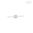 thumbnail image 3 of Dainolite  Arandel Vanity Light - 18W LED - Aged Brass - White Acrylic Diffuser, 3 of 3