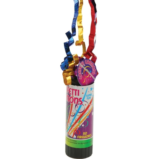 Set of 4 Spring Loaded Birthday New Years Eve Celebration Party
