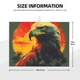 thumbnail image 2 of Fuzoiu Hawaiian Style Bald Eagle Print Absorbent, Reversible Microfiber Dish Drying Mat for Kitchen, Dish Drying Pad for Dishes, Utensils, Pots and Pans, Extra Large 18 Inch x 24 Inch, 2 of 7