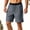 (Fashion 100)Gray, variant on Aimik Men's Athletic Shorts Contrast Wide Waistband Drawstring Lightweight Summer Shorts for Jogging Training Daily Gym Sports