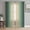 Khaki, Sea Green, variant on Teal Ombre Sheer Curtains 63 Inch Length 2 Panels Set for Living Room/Bedroom, Modern Yellow Gradient Farmhouse Art Semi Curtain Sheers Drapes Rod Pocket Curtains Window Treatment Set 52''x63''x2
