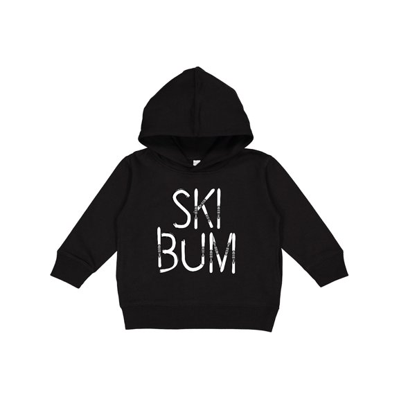 Inktastic Ski Bum Toddler Hoodie