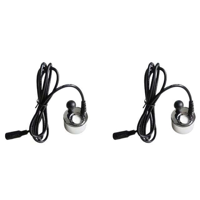 2X Humidificador de 40X46mm Generador de Niebla Ultrasónica Incubadora Industrial Nebulizador de 24V Atomizador Nebulizador de Cabeza