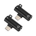 thumbnail image 4 of 2Pcs USB C To 3.5mm Headphone Jack Adapter, Portable 2 In 1 USB Type C To 3.5mm Audio With PD Charging Adapter For Some Type C Phones, Tablet, 4 of 8