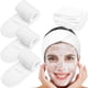thumbnail image 1 of Diadema de spa de 4 piezas, banda para el cabello de maquillaje, diadema de tela de rizo elástica para ducha de yoga deportiva, 1 of 5