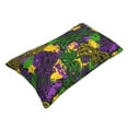 thumbnail image 3 of Kll Mardi Gras7 Pillow Covers Envelope Closure,Super Soft And Cozy Fuzzy Fleece Pillow Case Cover 20"X30", 3 of 8