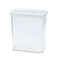 Airtight Food Storage Container | 3.4L Clear Cereal & Pantry Organizer for Flour, Rice, Snacks | Kitchen & Pantry Storage with Lid (1-Pack)