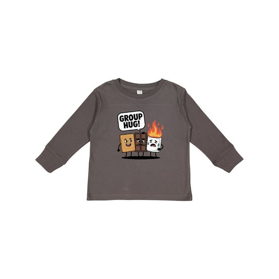Inktastic S'more Group Hug Boys or Girls Long Sleeve Toddler T-Shirt