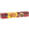 Premium Plastic Wrap Clear - 12" x 100" 1 Pc - Ultra Durable & Versatile for Food Storage, Kitchen Organization & More