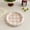 Pink, variant on CHUNTIAN Cute Korean Ceramic Plate Unique Plate For Cake Food Dinner Breakfast Dessert Salad Decorative Dish 8 inch Table Decorations