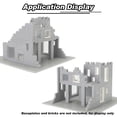 thumbnail image 4 of Juego de juguetes de construcción Feleph para ventanas y puertas, 130 unidades, 4 of 6