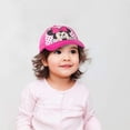 thumbnail image 5 of Disney Toddler Girls' Baseball Hats - 2 Pack Adjustable Minnie Mouse Fitted Ball Caps for Girls, 5 of 6