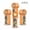 Orange, variant on 4 Pack Mini Compression Wind Cannon, Lightweight, 22000 RPM High Speed, 100-Speed Stepless Adjustment, 24H Long-Lasting Low Noise Pocket Fan, Summer Must-Have for Camping & Travel