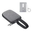 thumbnail image 1 of Étui SSD Rigide en EVA Portable à Compartiments pour Disque SSD, Sac de Rangement Anti-Poussière, Étui de Transport avec Cordon, Gris, 1 of 7