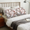 thumbnail image 4 of Naloa Paisley Floral Body Pillow Cover, Pillowcases with Hidden Zipper Breathable Long Pillow Case (Pillows are not included,20x54 inch), 4 of 7