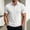 White, variant on Josdec Men's Slim Fit Knit Polo Shirt Breathable Short Sleeve Casual Summer Business Outing Tops, Sizes M-XXXXL