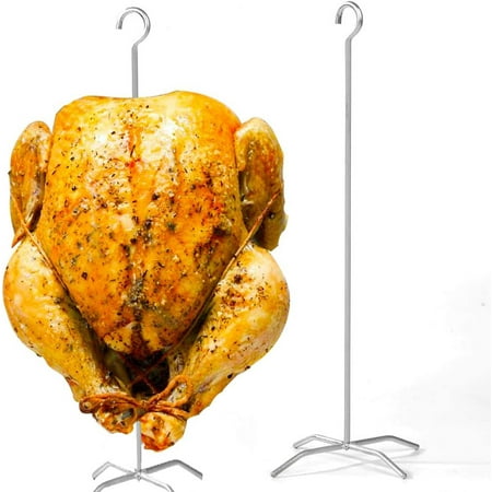 

Kokovifyves Kitchen Gadgets Clearance Improve The Turkey Metal Bracket Poultry Pendant Kitchen Barbecue Accessories and Make A Vertical Grill for The Whole Chicken