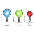 thumbnail image 3 of Oleegame 1PC Retractable Folding Plastic Funnel Large Caliber Wide Mouth Thin Mouth Funnel Kitchen Oil Funnel Three Set Blue, 3 of 4