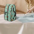 thumbnail image 3 of HELLHERO Horse and Flower Pattern Dustproof Portable Carrying Case 11.8x6.69x5.5 Inches with Smooth Zipper with Handle and Zipper, Bag Only, 3 of 6