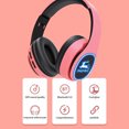 thumbnail image 4 of ZFYXGS Over-ear Headphones Wireless, Bluetooth Headphones Noise Cancelling Foldable High Sound Quality Waterproof LED Light for Home Office Cellphone PC, 4 of 6