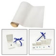 thumbnail image 2 of Back Self Adhesive Sheet Felt Velvet Velour Fabric Craft Velvet Fabric for Jewelry Sticker White, 2 of 9