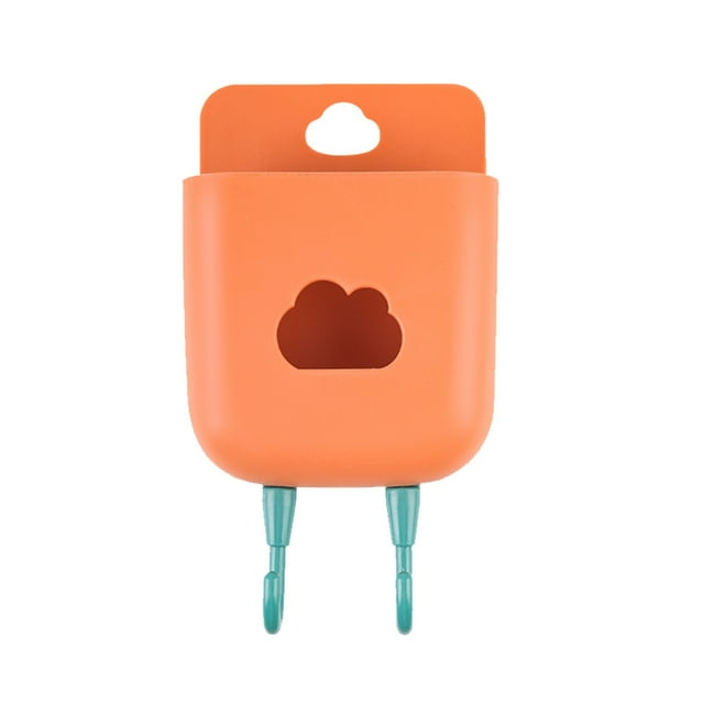 Hole Stick Hanger Hooks Phone Organizer Organizer For TV Air Conditioner Remote Suitable For Batharoom Kitchen Blanket Tote