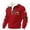 1-Red, variant on Men's USA Flag Graphic Pullover American Patriotic Half Zip Stand Collar Long Sleeve Sweatshirts US 250th Anniversary Polo
