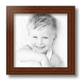 thumbnail image 2 of ArtToFrames 9" x 9" Walnut Picture Frame, 9x9 inch Brown Wood Poster Frame (WOM-4086), 3 Pack, 2 of 7