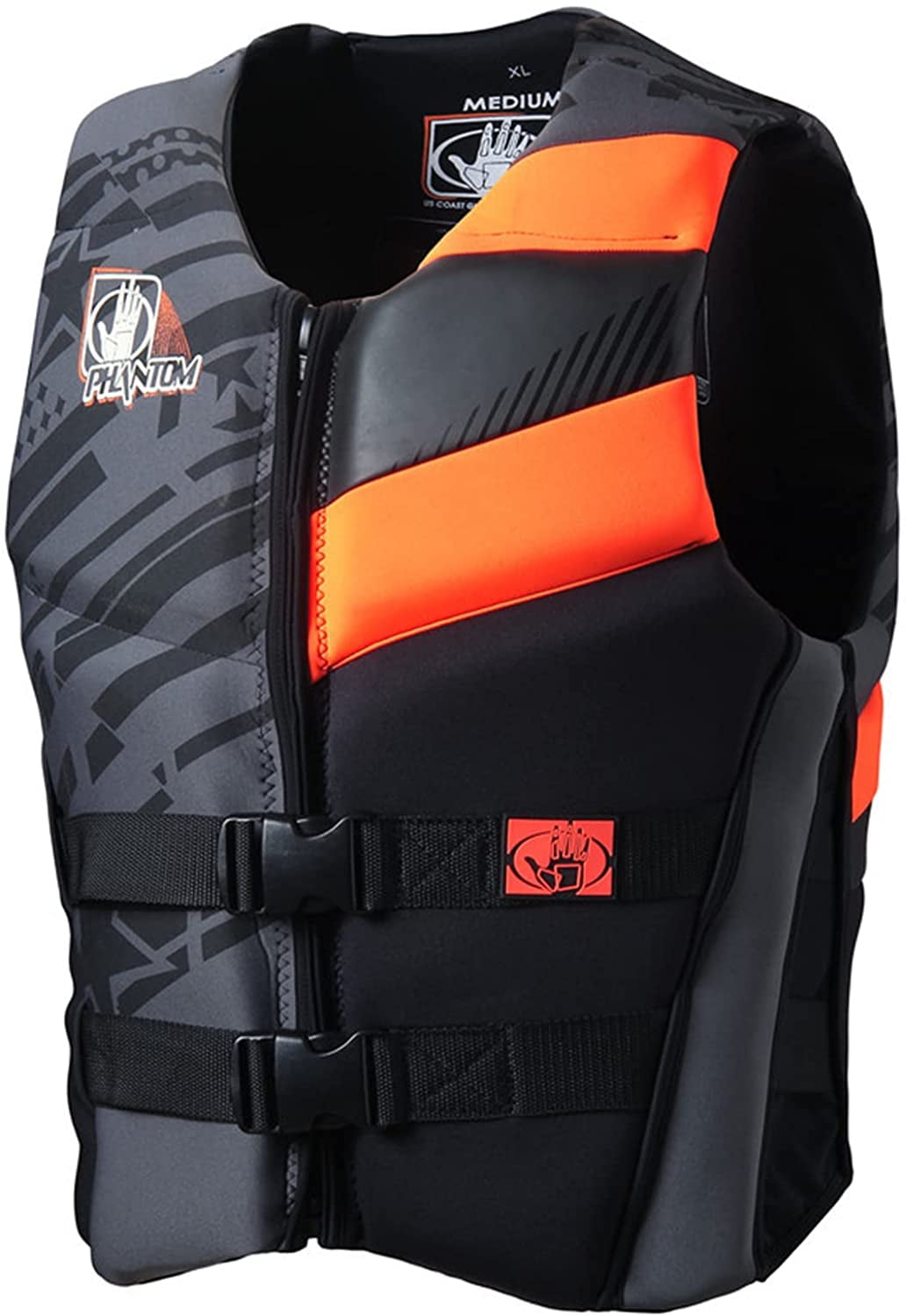Safety Life Jacket,Adults Buoyancy Surf Life Vest with Adjustable