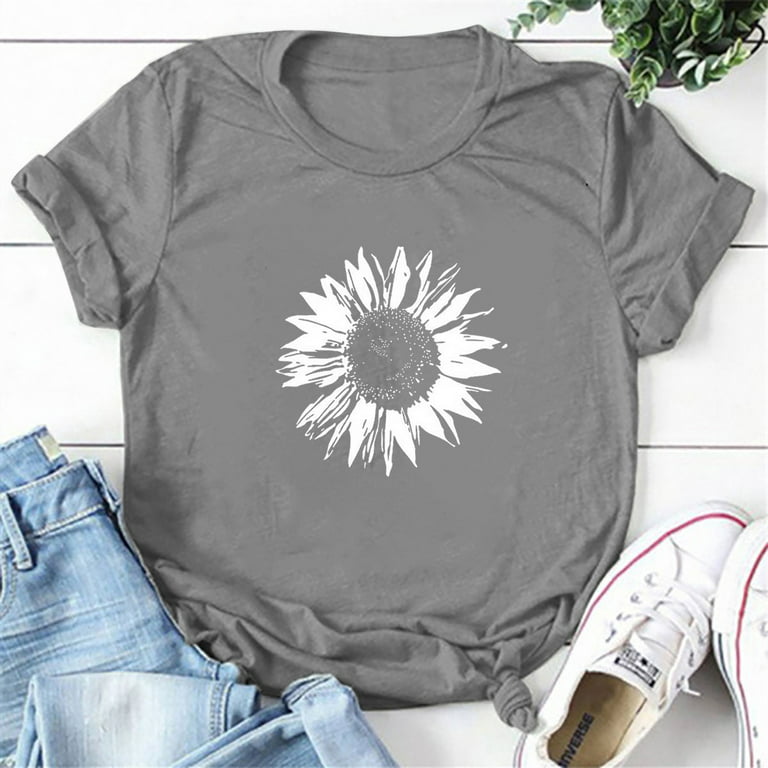 Up 50% off! Graphic Tees Shirts for Women Cute Shirts Teen Outfits Graphic  Shirts for Women Clothes for Teen Girls 12-14 Trendy Tshirt Dress for Women  Graphic Teest Shirts 