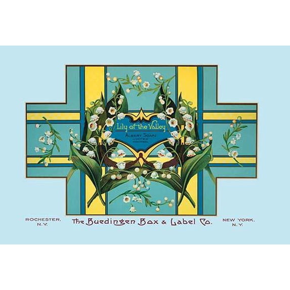 Lily of the Valley Soap-Fine Art Canvas Print (20" x 30")