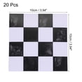 thumbnail image 2 of Unique Bargains 20Pcs Mosaic Tile Stickers, 10 x 10cm Square Wallpaper Self-Adhesive PVC Waterproof (Style 1), 2 of 6