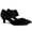 Black 2, variant on Ladies' low-heeled kitten-heeled pointed-toe sandals with a hollow-out design, elegant party and wedding shoes