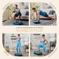 thumbnail image 4 of Lifepro Rumblex Plus 4D Vibration Plate Exercise Machine – Triple Motor Full Body Vibrating Plate for Weight Loss, Recovery, Circulation & Lymphatic Drainage - Blue, 4 of 7