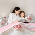 thumbnail image 5 of Castle Fairy Pink Butterfly Girl Twin Comforter Sets,Romantic Rose Bedding Set, 5 of 8