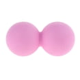 thumbnail image 2 of Bola de masaje de lacrosse Macarena Doble Bola rosa para tensión miofascial cuerpo mano pie espalda yoga, 2 of 7