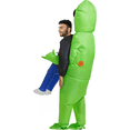 thumbnail image 2 of Uppblåsbar Alien Kostym för Vuxna, Uppblåsbar Kostym för Vuxna, Uppblåsbar Halloween Kostym för Män Vuxen 150-190cm, 2 of 5