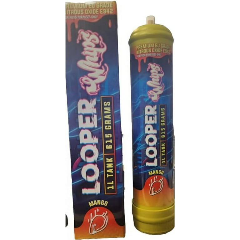 39.99 for Looper Whip Cream Chargers – Original Flavors N2O Tanks