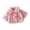 Hot Pink#toddler cute fleece jackets, variant on Baby Girls Fleece Jackets Cute Flower Fuzzy Coat Button Tie Front Coats Lapel Bell Sleeve Jacket Kids Fall Winter Trendy Outerwear 6-24M