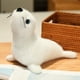 thumbnail image 2 of Peluche suave con forma de foca blanca con dibujos animados de 22 a 30 cm, 2 of 2