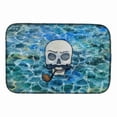 thumbnail image 1 of Carolines Treasures BB5345DDM Skeleton Skull Pirate Dish Drying Mat, 1 of 4