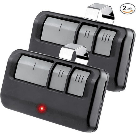 2pack LiftMaster Black ,Garage Clicker Stop Door ,Remote Controller Opener Remote