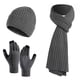 thumbnail image 1 of Gorros de invierno Apuakthei, bufandas para hombres con guantes de pantalla, bufandas cálidas para hombres y gorro, conjunto de guantes térmicos, 1 of 5