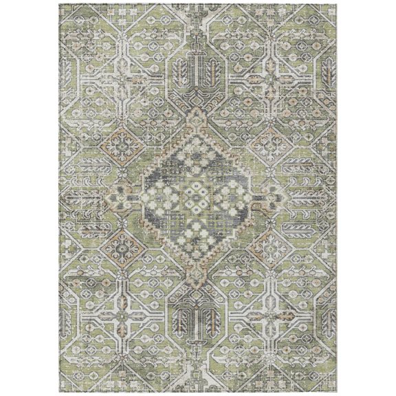 Dalyn Rugs Machine Washable Indoor/Outdoor Chantille ACN2197 Aloe 10' x 14' Rug