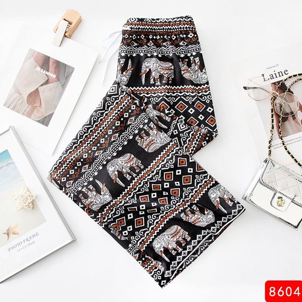Pantalones de pierna ancha para mujer, pantalones rectos adelgazantes de cintura alta, de primavera y verano, pantalones casuales pequeños