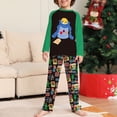 thumbnail image 1 of Conjunto De Pijamas De 2 Piezas Conjunto de pijama familiar de 2 piezas Conjunto de ropa de dormir de estilo navideño con estampado de pato informal Cgtredaw Niño Verde 2-3T para Niño, 1 of 7
